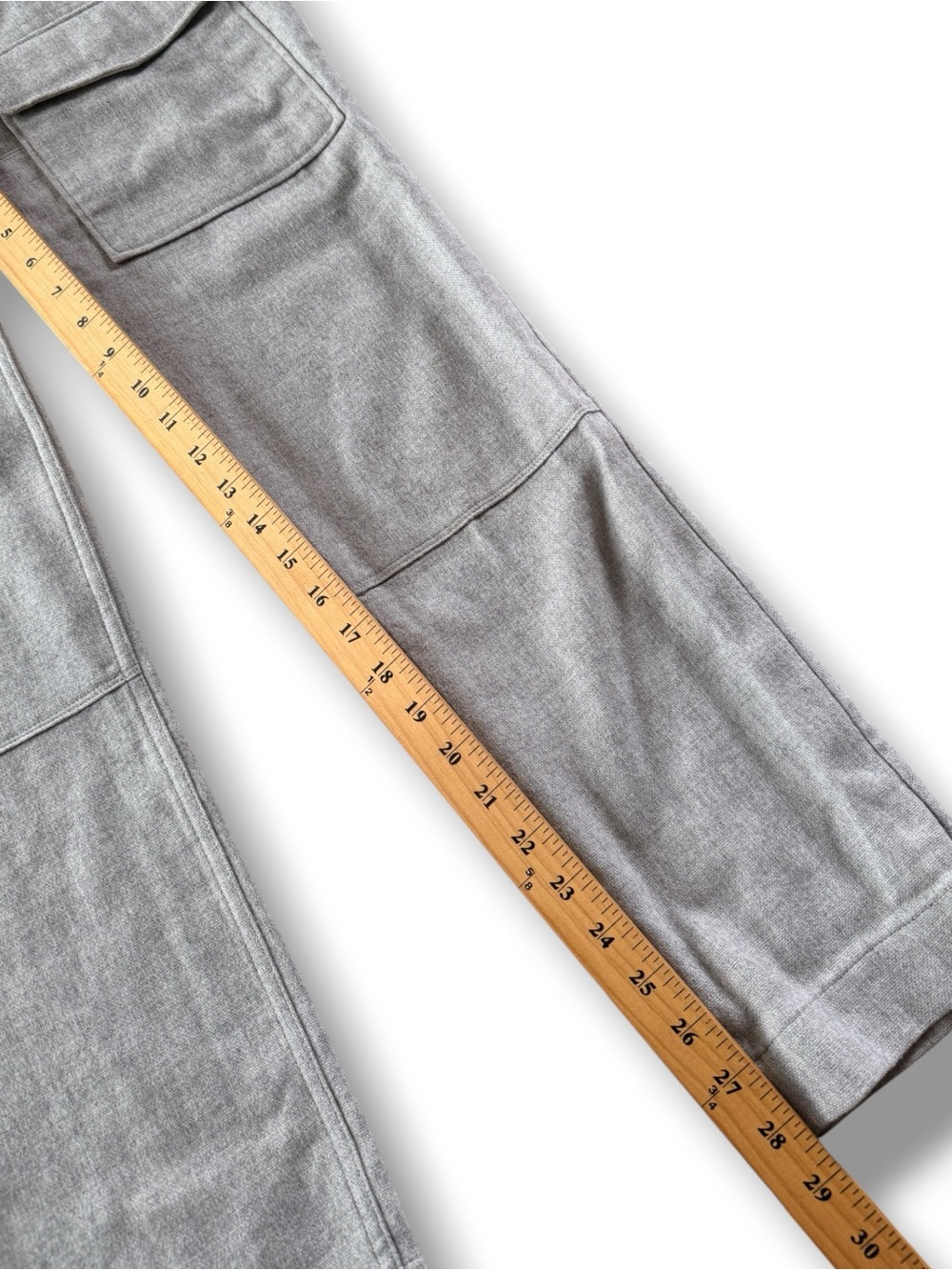 Billy Reid Wool Cargo Trouser Pants Gray Size XS - Picture 7 of 8